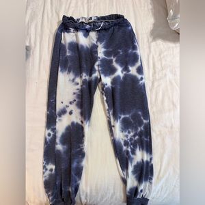 Blue and White Sweatpants